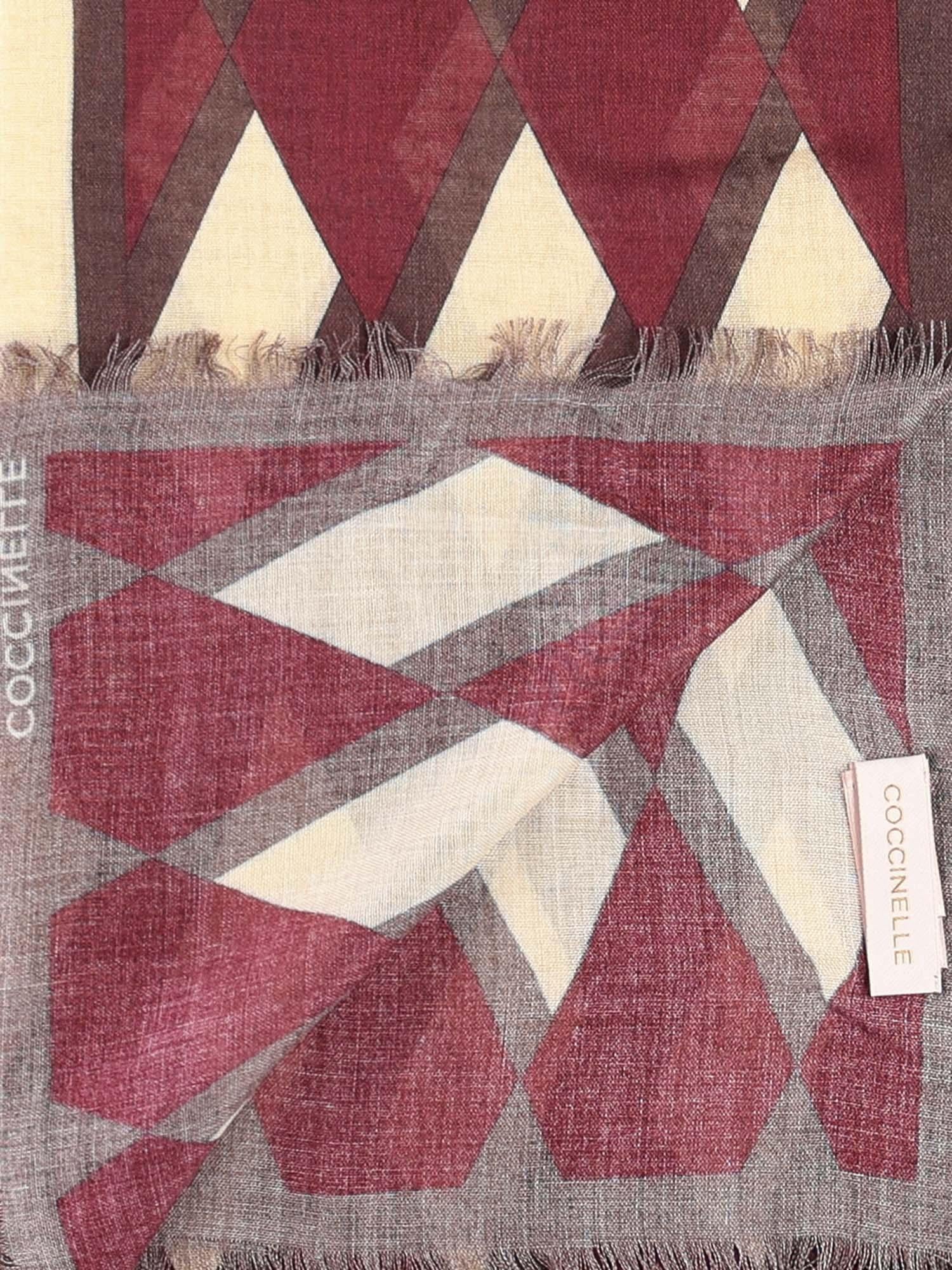 Sciarpa in viscosa e lana E7TOX330101 M14 COCCINELLE 