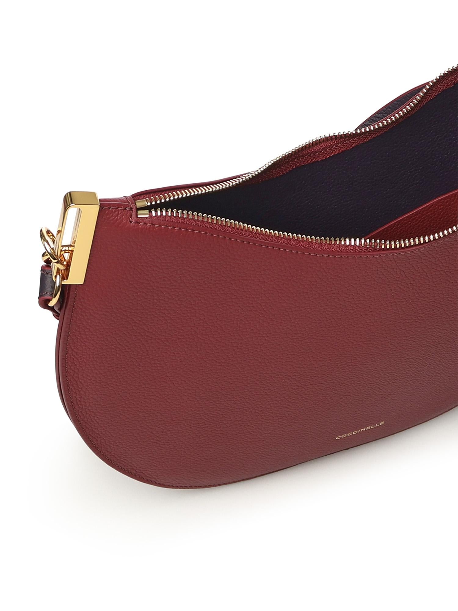 Borsa a spalla Sunup medium in pelle E1QKF130201 612 COCCINELLE 