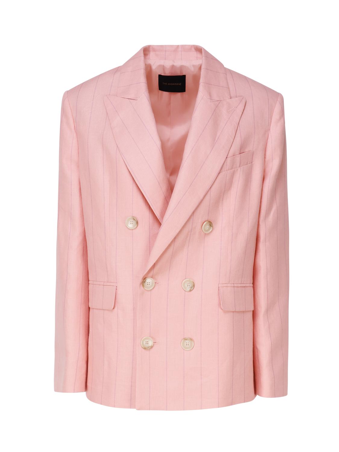 Pixie blazer doppiopetto TM153007B TNL010PINK THE ANDAMANE 