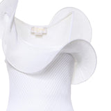 Abito in maglia con volant 80AJF896 CMX70003 GENNY 