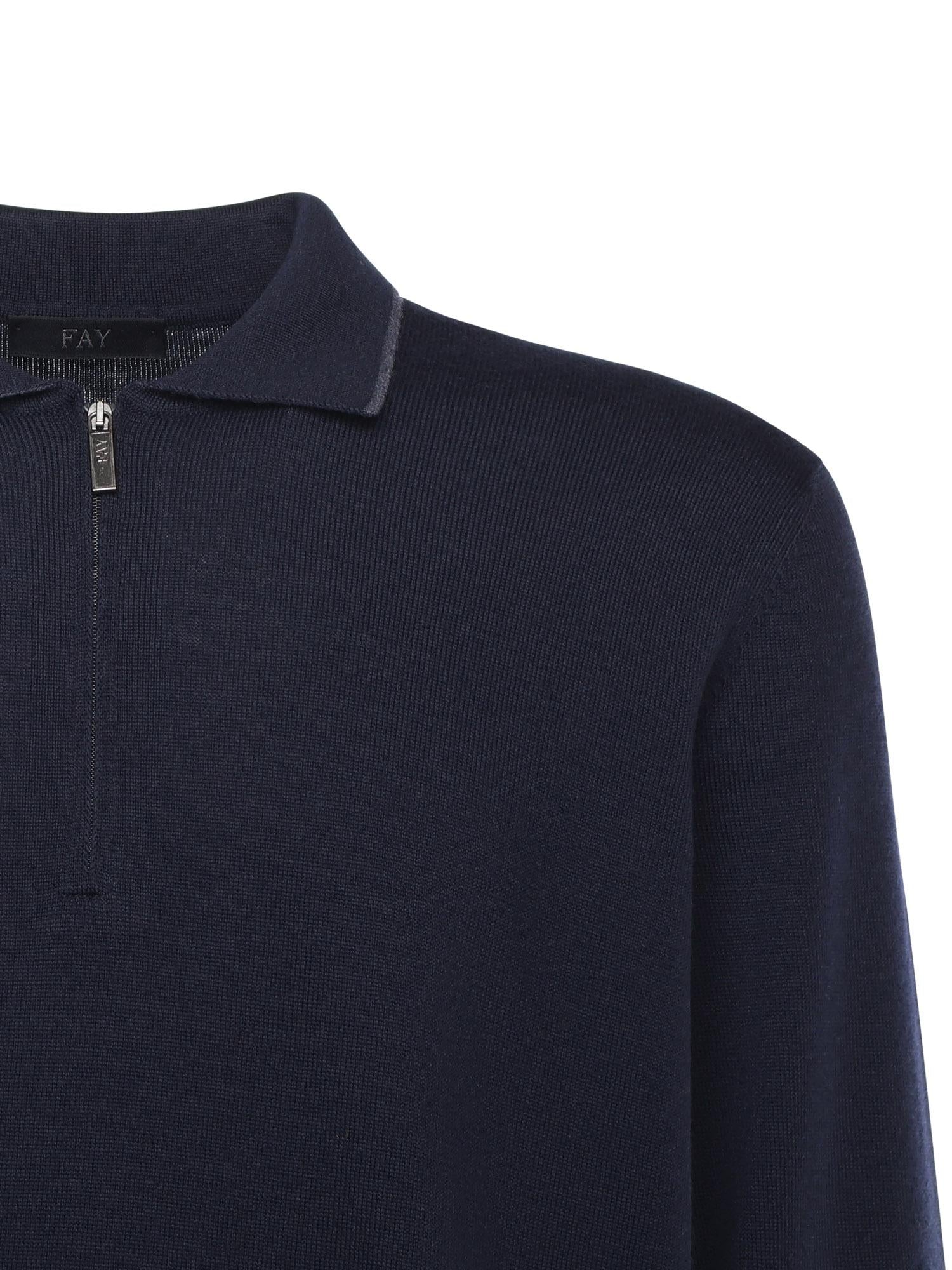 Polo in lana NMMC1512270WJF 4359 FAY 