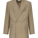 Giacca doppiopetto in lana 816394 Y405W7557 SAINT LAURENT 