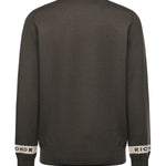 Maglione in misto viscosa con logo<BR/> UMA25035MA DEEP FOREST RICHMOND X 