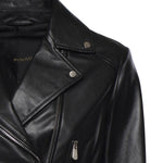 Giacca chiodo stile biker in nappa 106247 A32IZ99 PINKO 