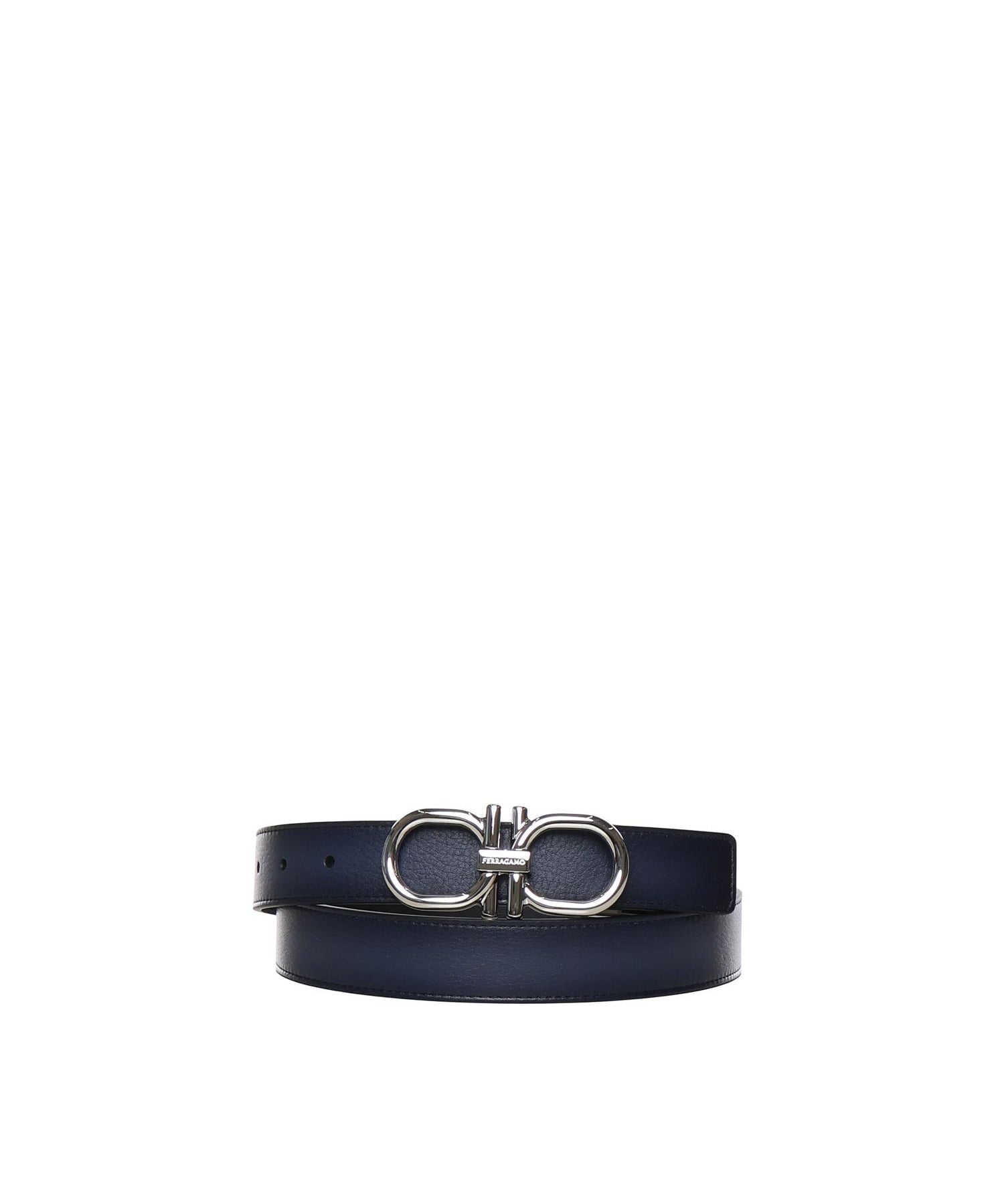 Cintura Gancini in pelle 670642 790942001 FERRAGAMO 