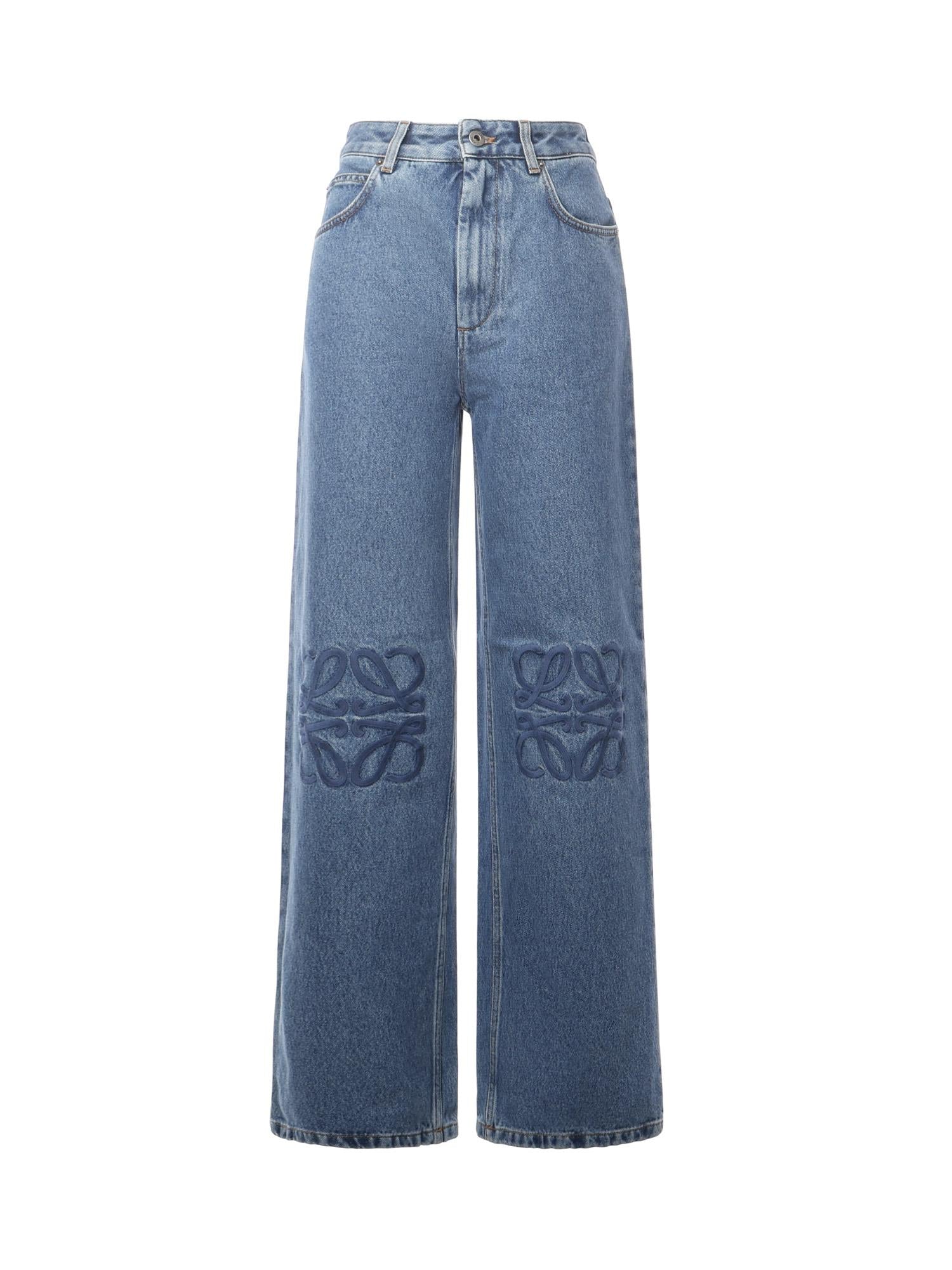 Jeans baggy Anagram in denim S359Y11XEB 5320 LOEWE 