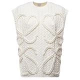 Gilet Anagram in lana<BR/> S359Y14KE4 2100 LOEWE 