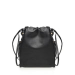 Borsa a spalla Mini Slouchy Bag in pelle con logo 105362 A0QOZ99Q PINKO 