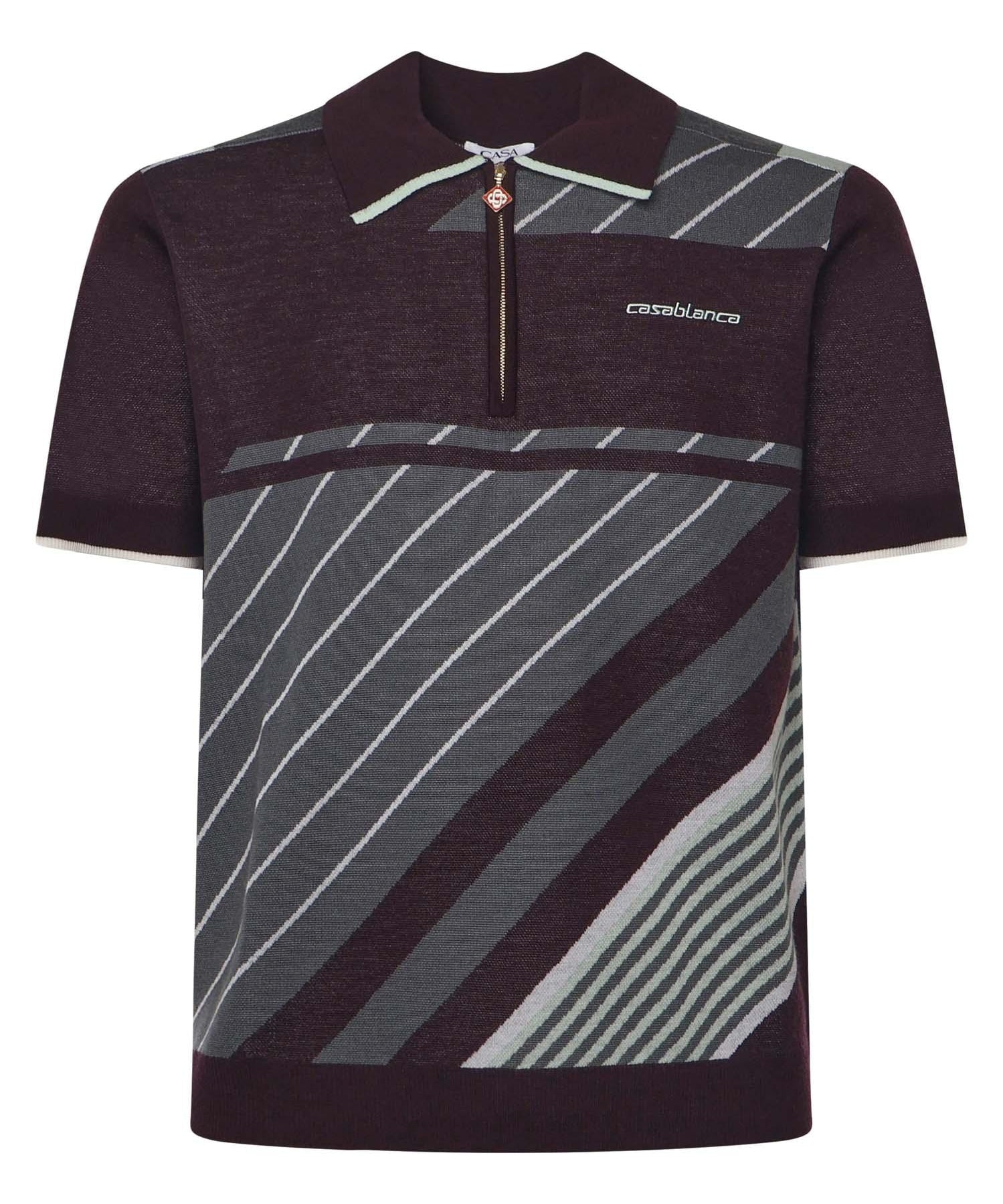 Polo da tennis 'Diagonal' MAW25KW1101 01 CASABLANCA 