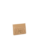 Portacarte in nappa matelassé 5MC076 AFPPF098L MIU MIU 