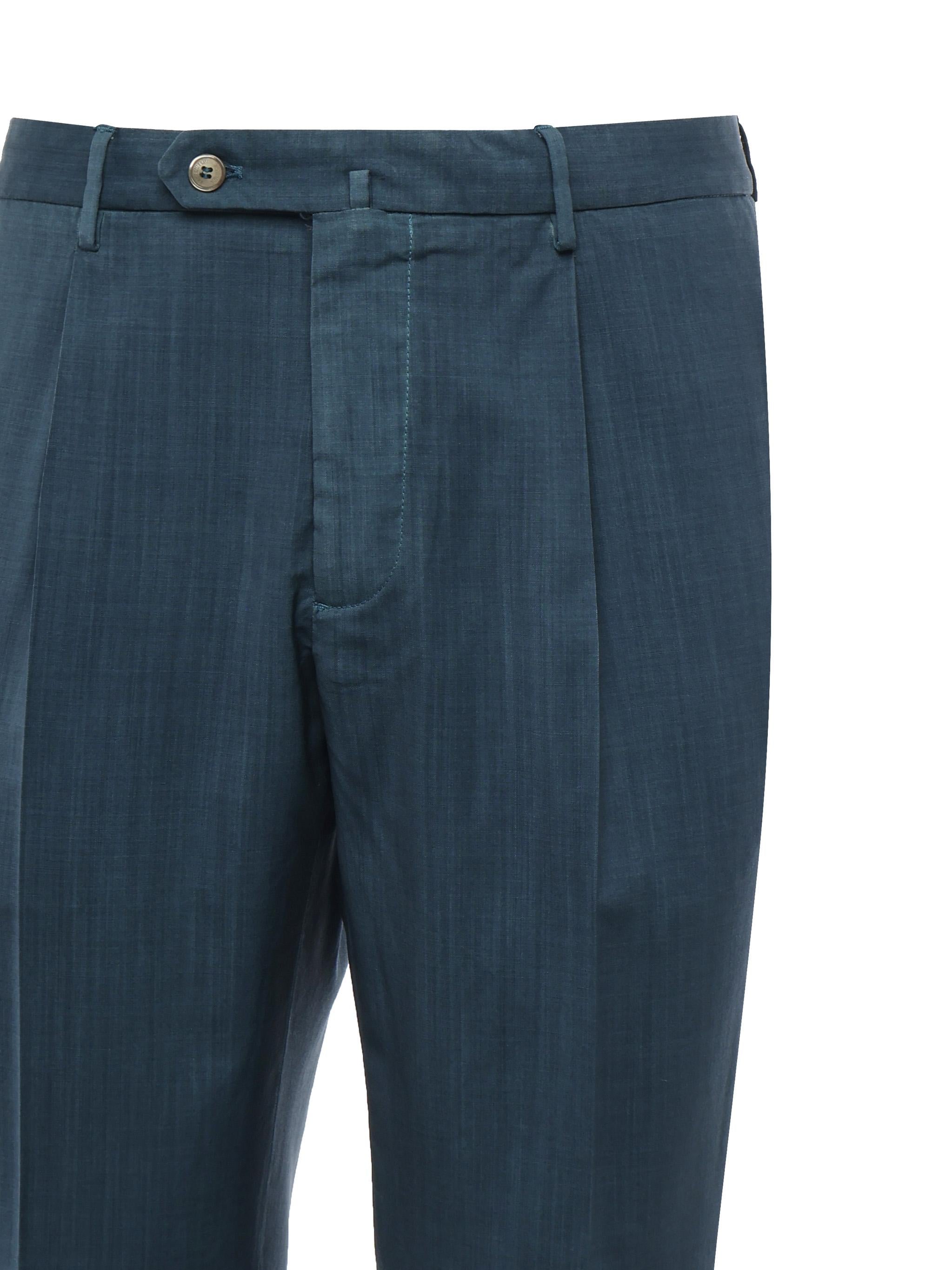 Abito doppio petto in puro lino<BR/> VL7251MF18P FL257181P SANTANIELLO 