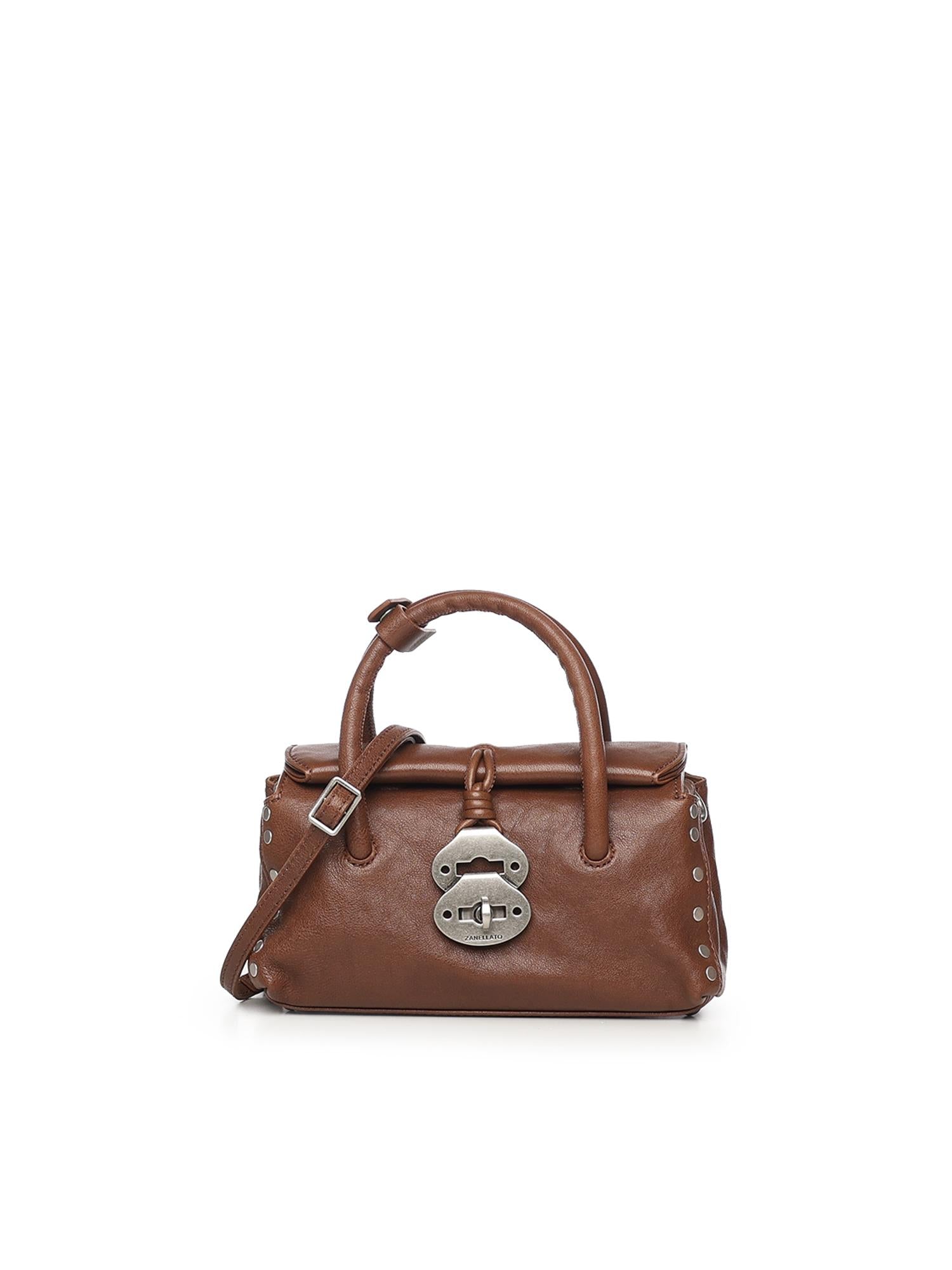 Borsa Dotta Baby in pelle<BR/> 068750 2100000Z1152 ZANELLATO 