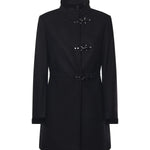 Cappotto Virginia in panno di lana NAW50514000SGL B999 FAY 