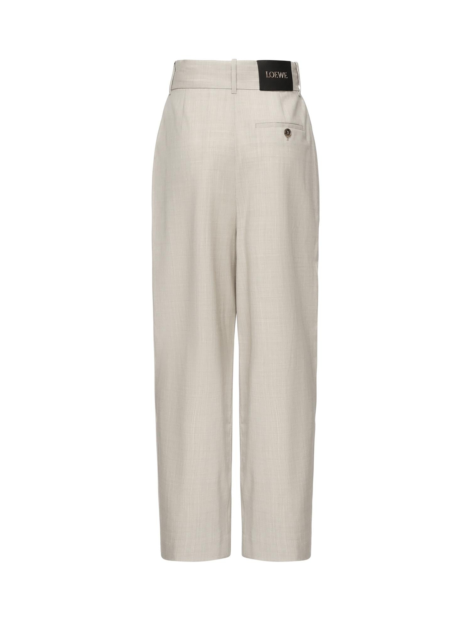 Pantaloni sartoriali in lana S359Y04XGW 2863 LOEWE 