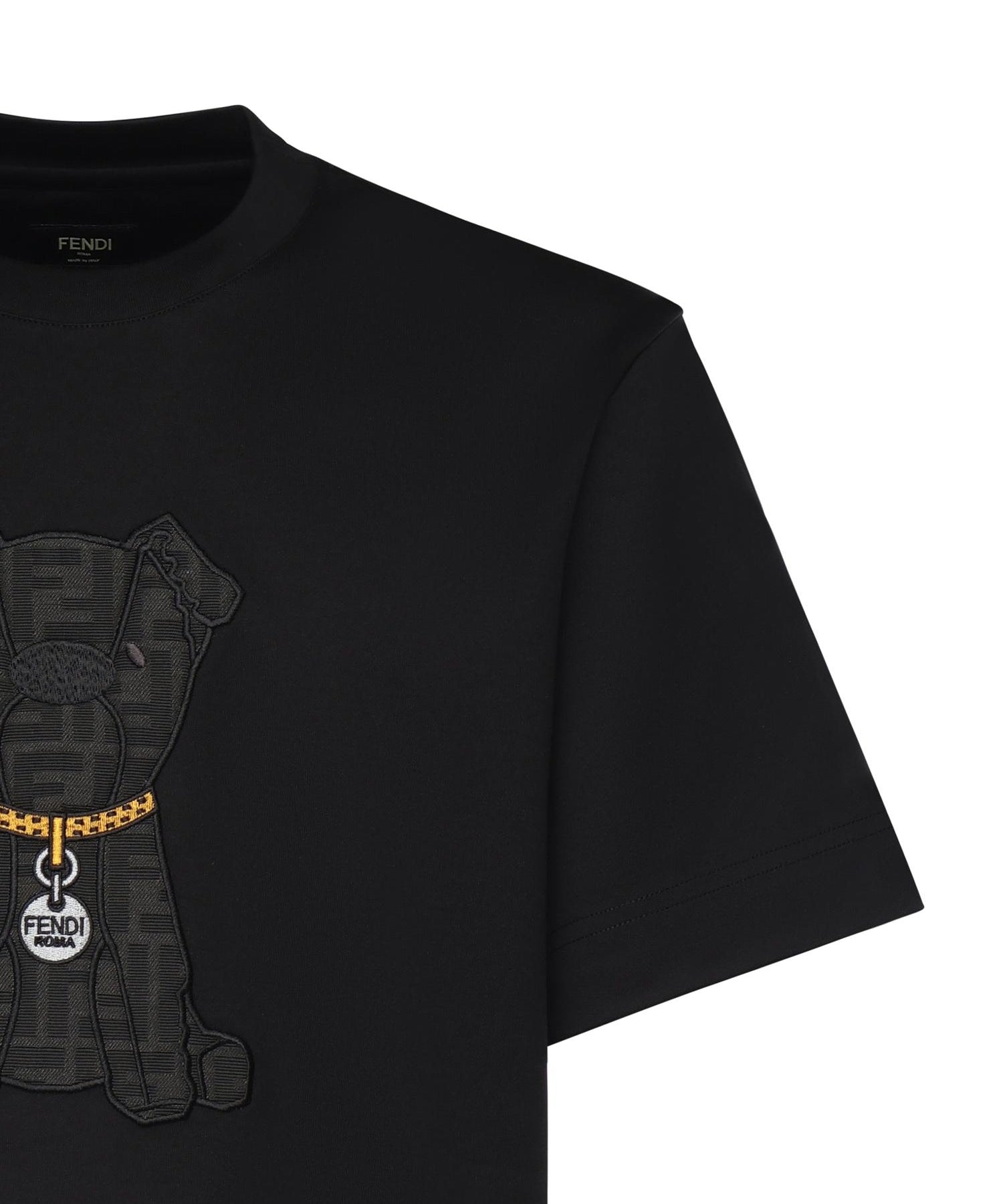 T-shirt in cotone FY0936 AW0PF0QA1 FENDI 