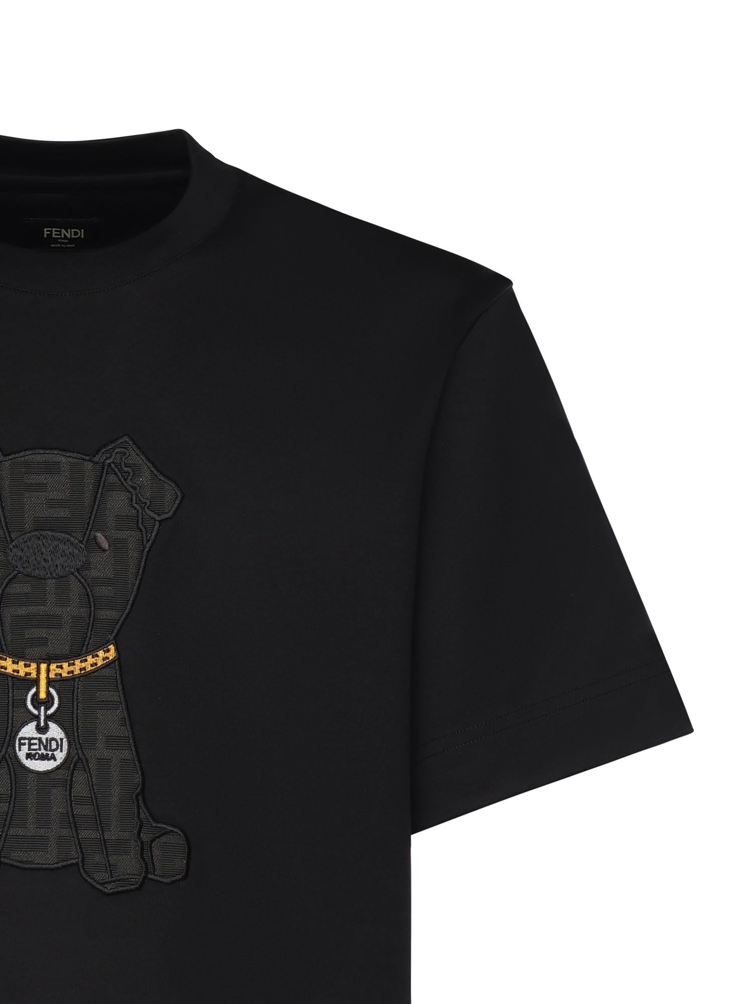 T-shirt in cotone FY0936 AW0PF0QA1 FENDI 