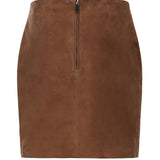 Minigonna in suede 115592 249 ROTATE 