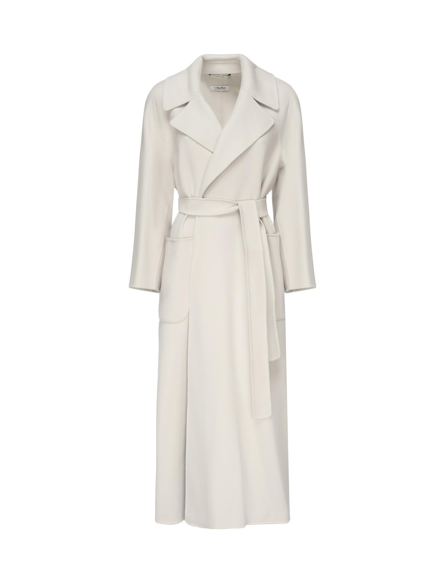 Cappotto lungo a vestaglia in lana 2529016011600 016 'S MAX MARA 