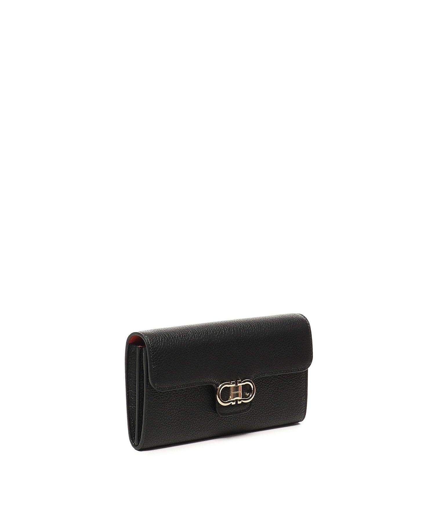 Portafoglio Gancini con tracolla 220981 785769001 FERRAGAMO 