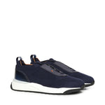 Sneaker Flin in tessuto stretch MBIO21601BINN HODU61 SANTONI 
