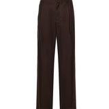 Pantaloni in tessuto camiceria di lana SH0KA0074 M36006142 MM6 Maison Margiela 