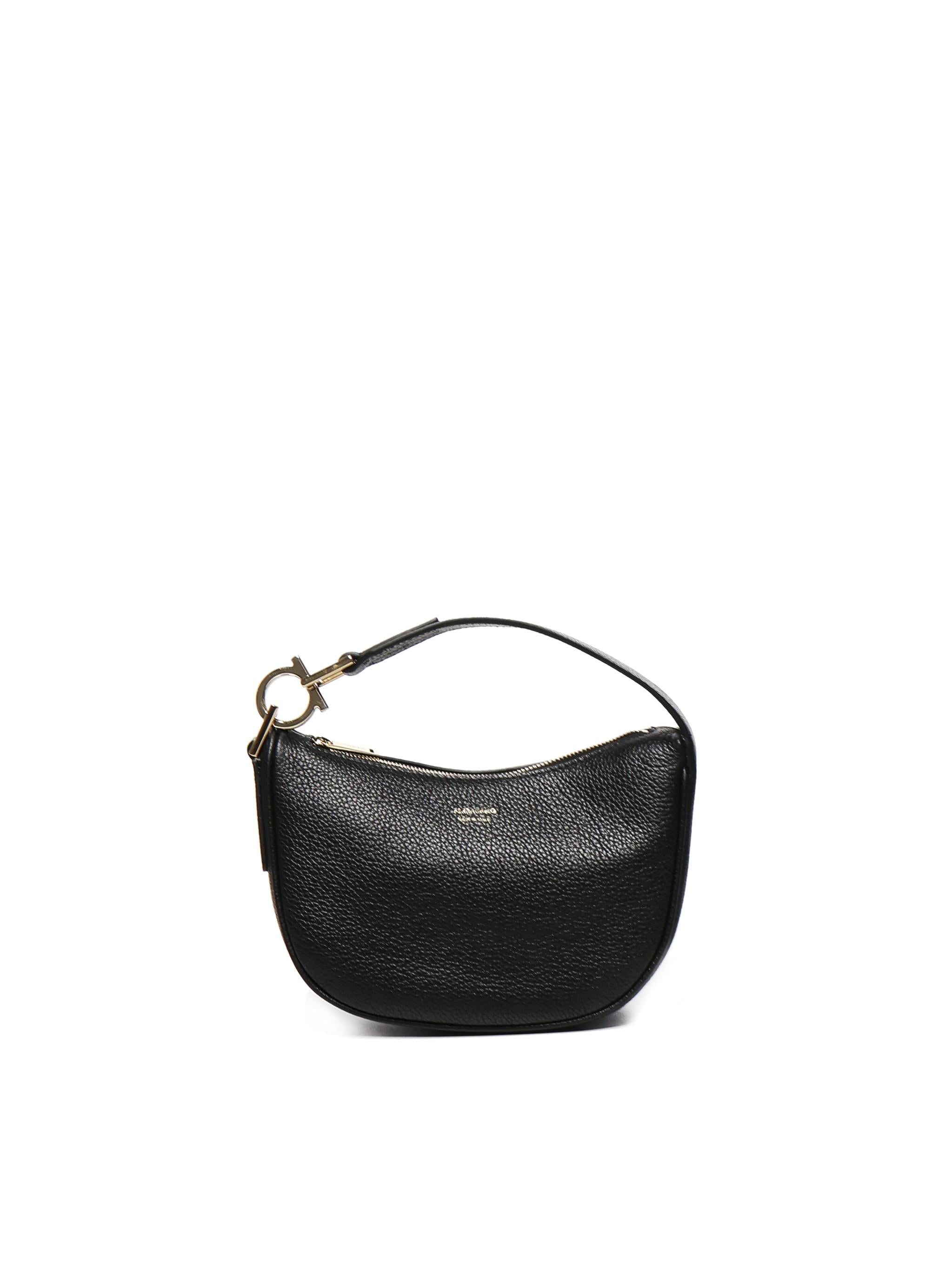 Mini bag hobo North-South in pelle 220965 785984001 FERRAGAMO 