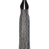 Abito lungo con lamé e paillettes DS26SG2V BC0065SMSNS MISSONI 