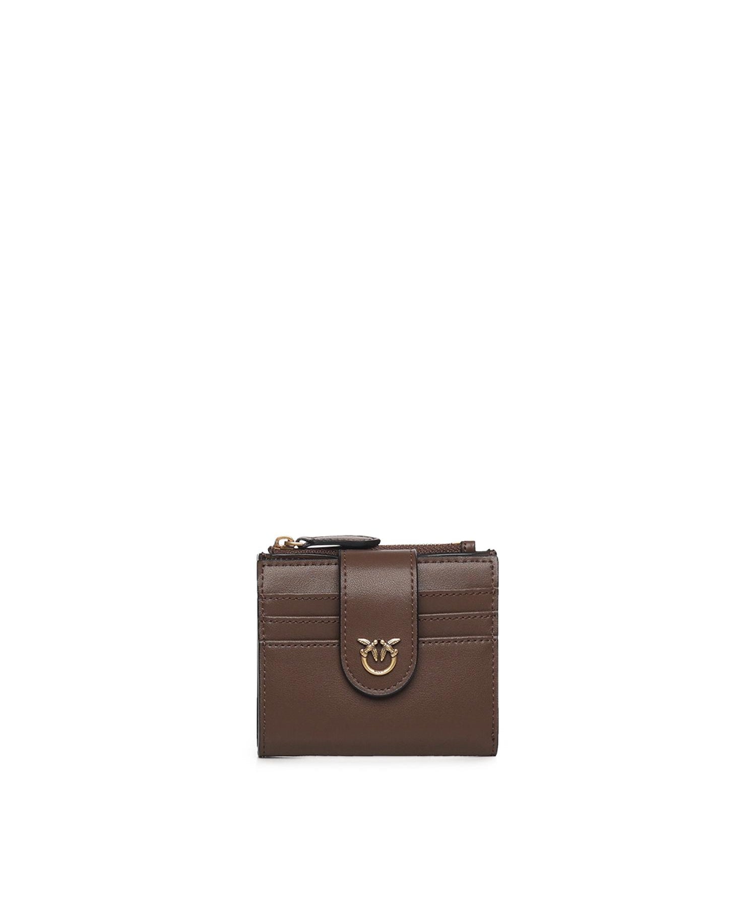 Portafoglio zip-around in nappa 103610 A0F1L74Q PINKO 