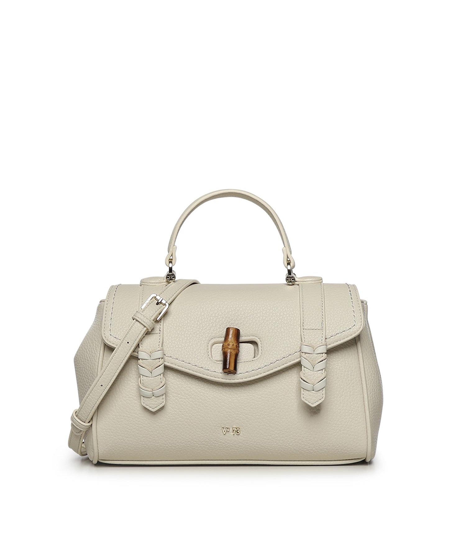 Borsa Beatrice con logo 73BS9M604 BEATRICEOFF WHITE V° 73 