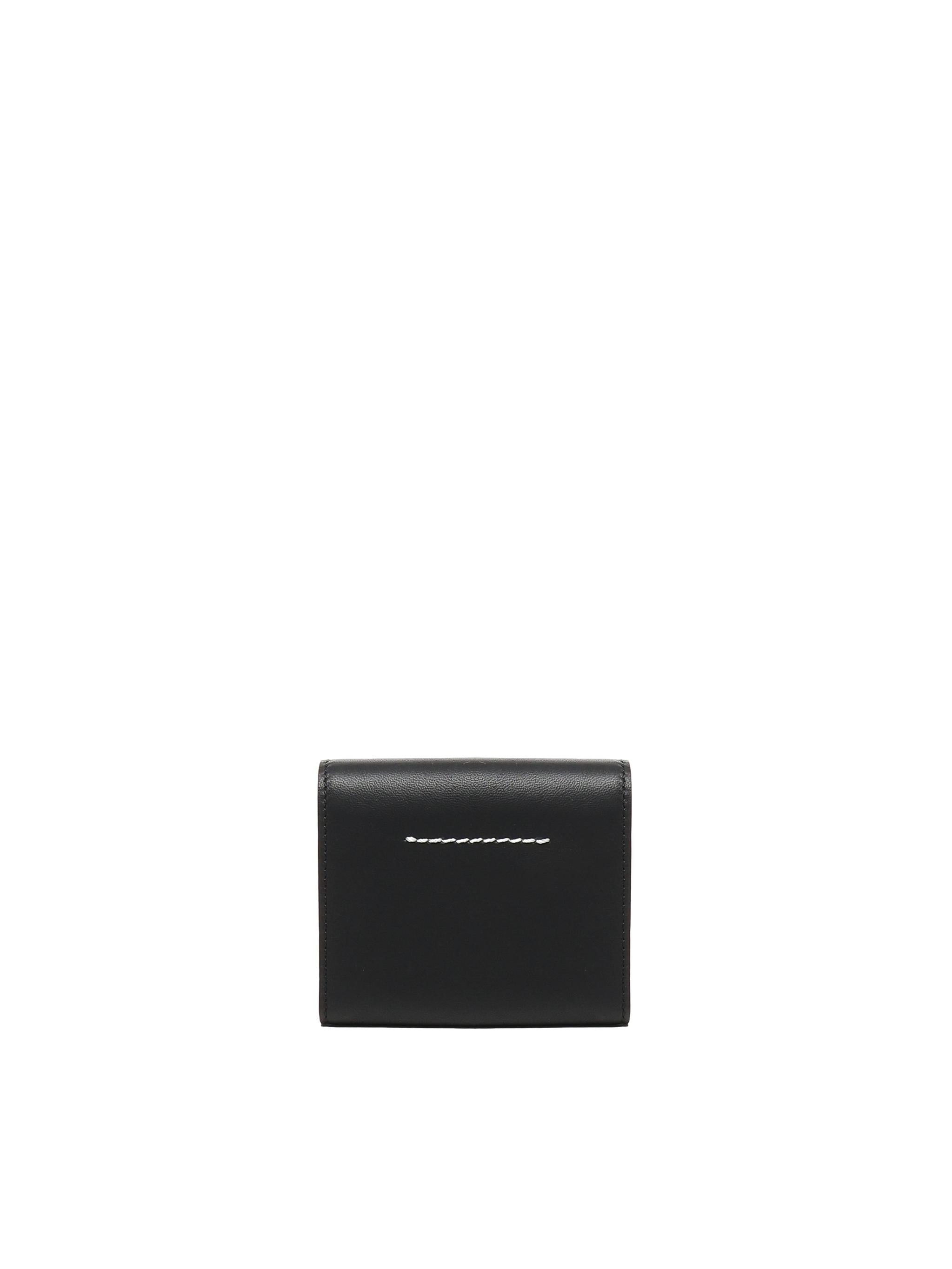 Portafoglio bi-fold con logo SA6UI0030 P8332T8013 MM6 Maison Margiela 