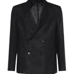 Blazer doppiopetto in lino MCAUS3259S26 019 MICHAEL COAL 