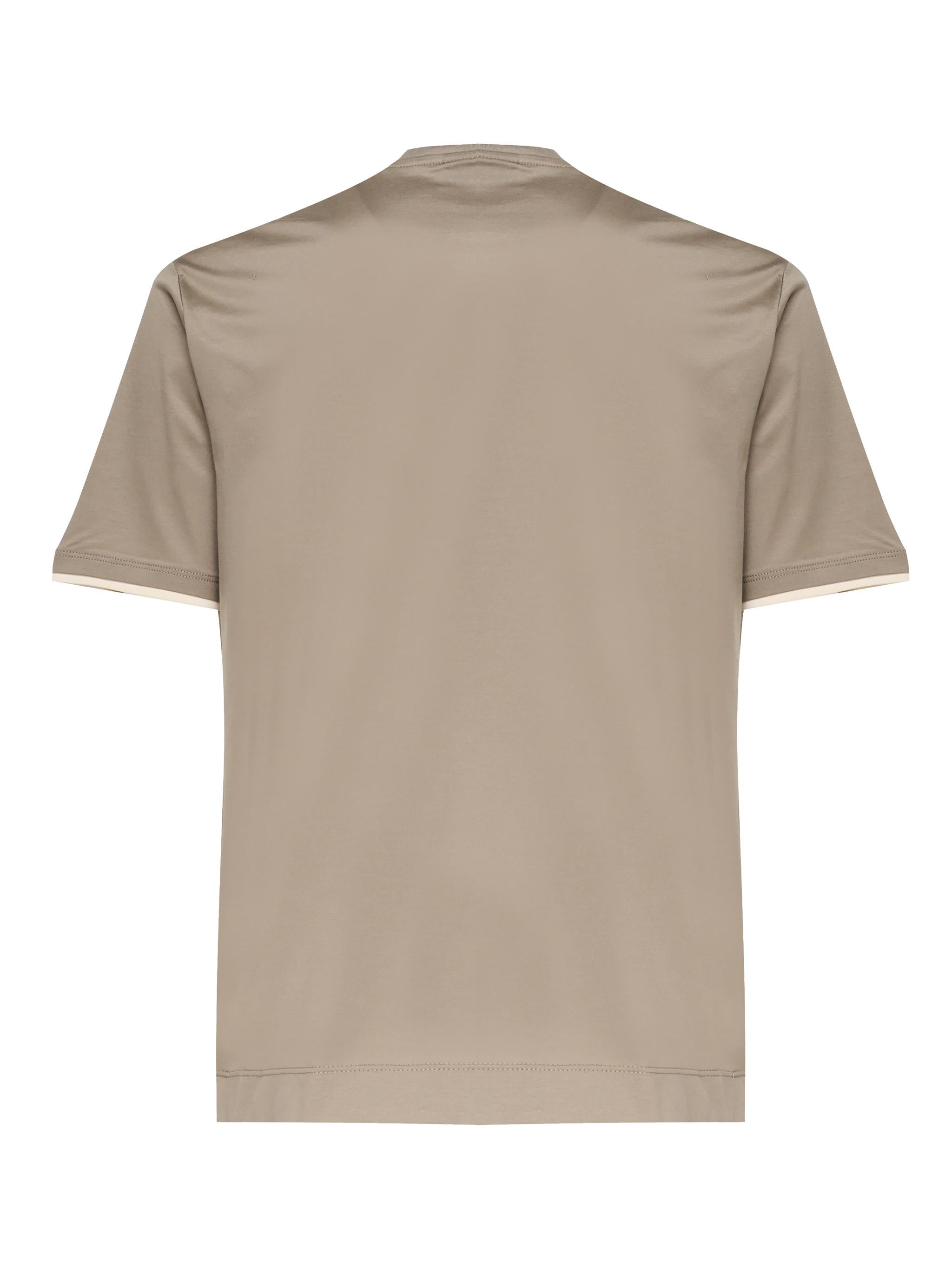 T-shirt in puro cotone PUMA -FANGO/NUDE GIULIANO GALIANO 