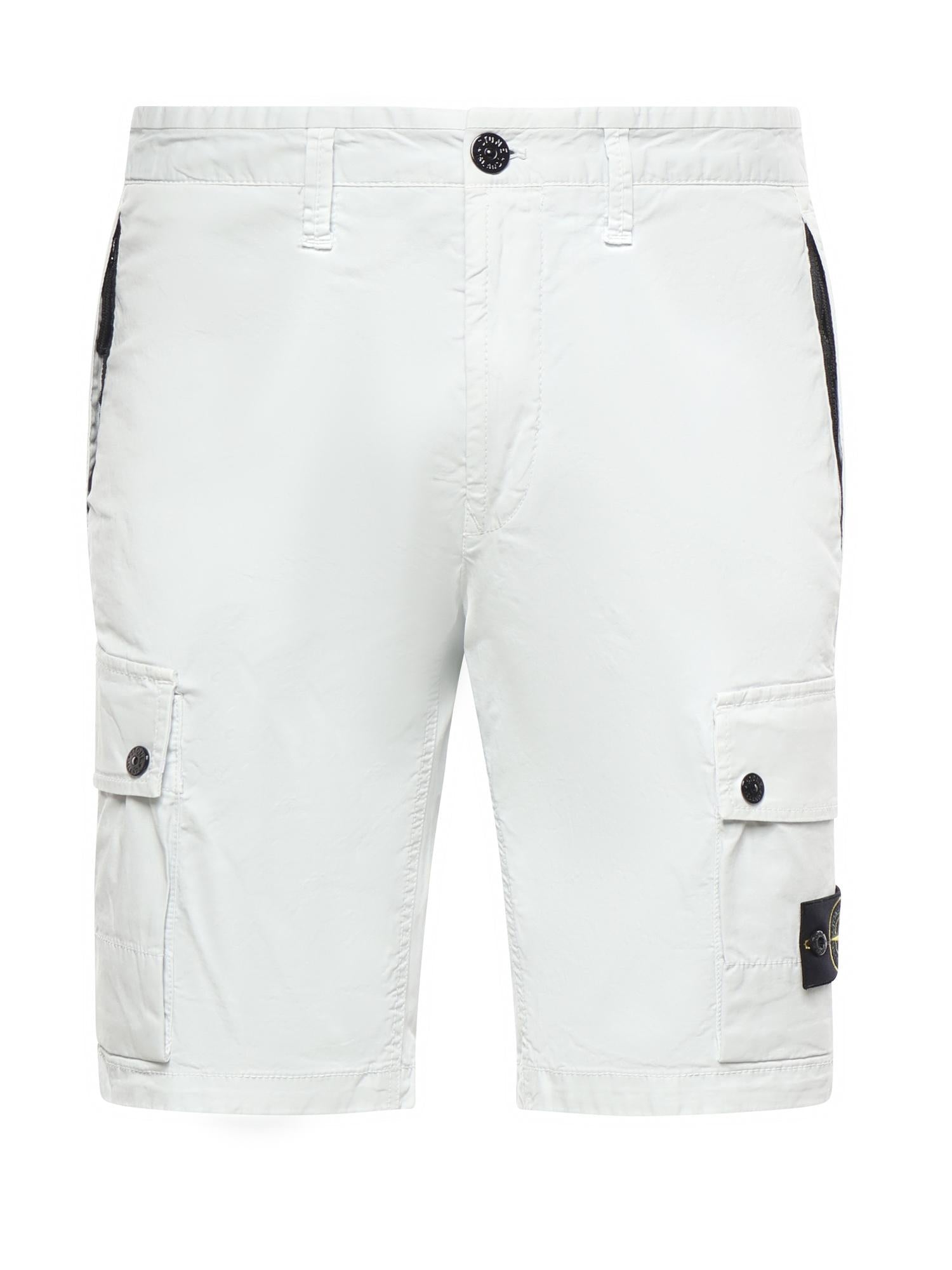 Bermuda cargo in twill di cotone L1S15L100019 S0A10V0041 STONE ISLAND 