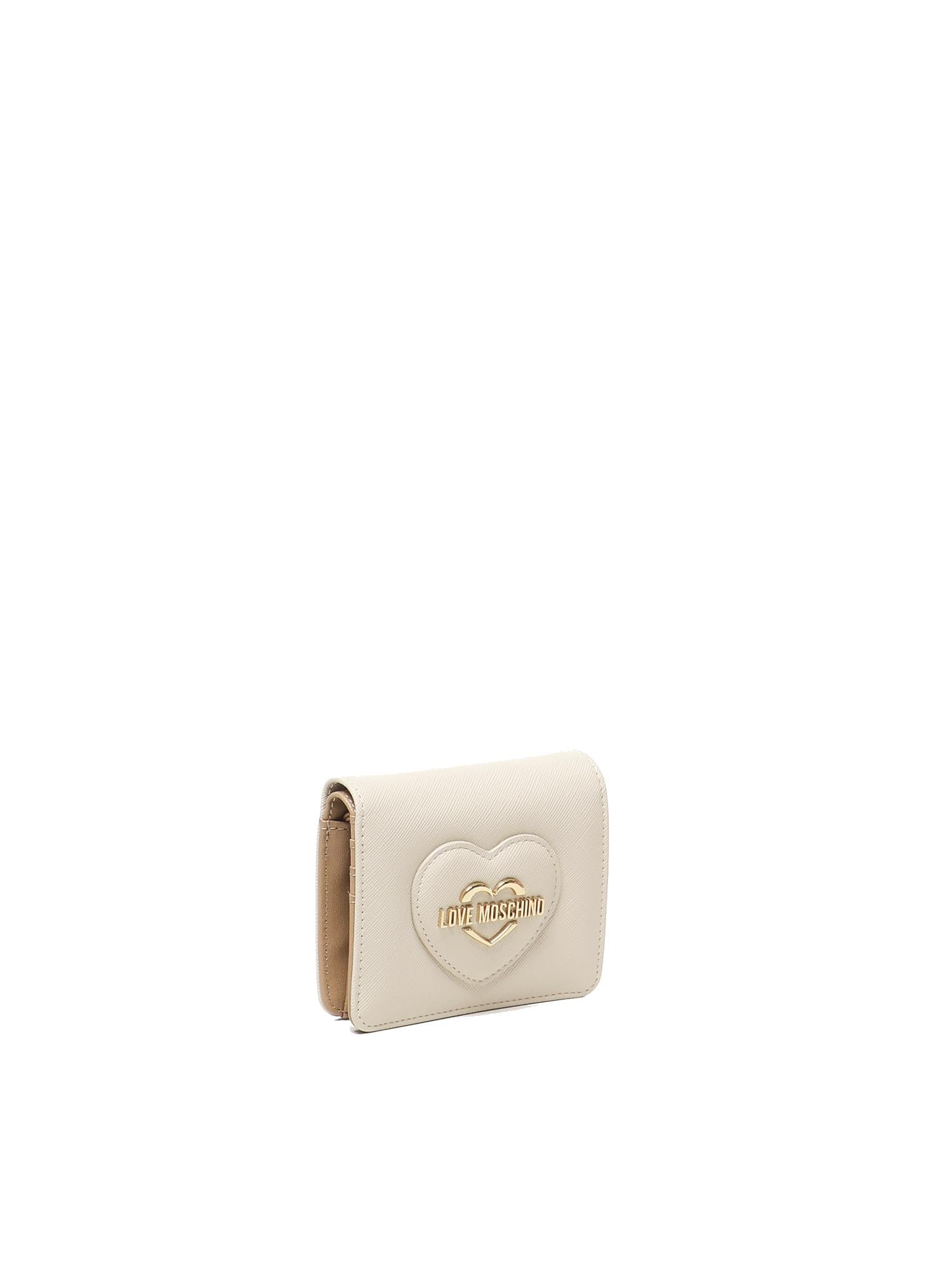 Portafoglio con logo lettering JC5731PP0LKL0 110 LOVE MOSCHINO 
