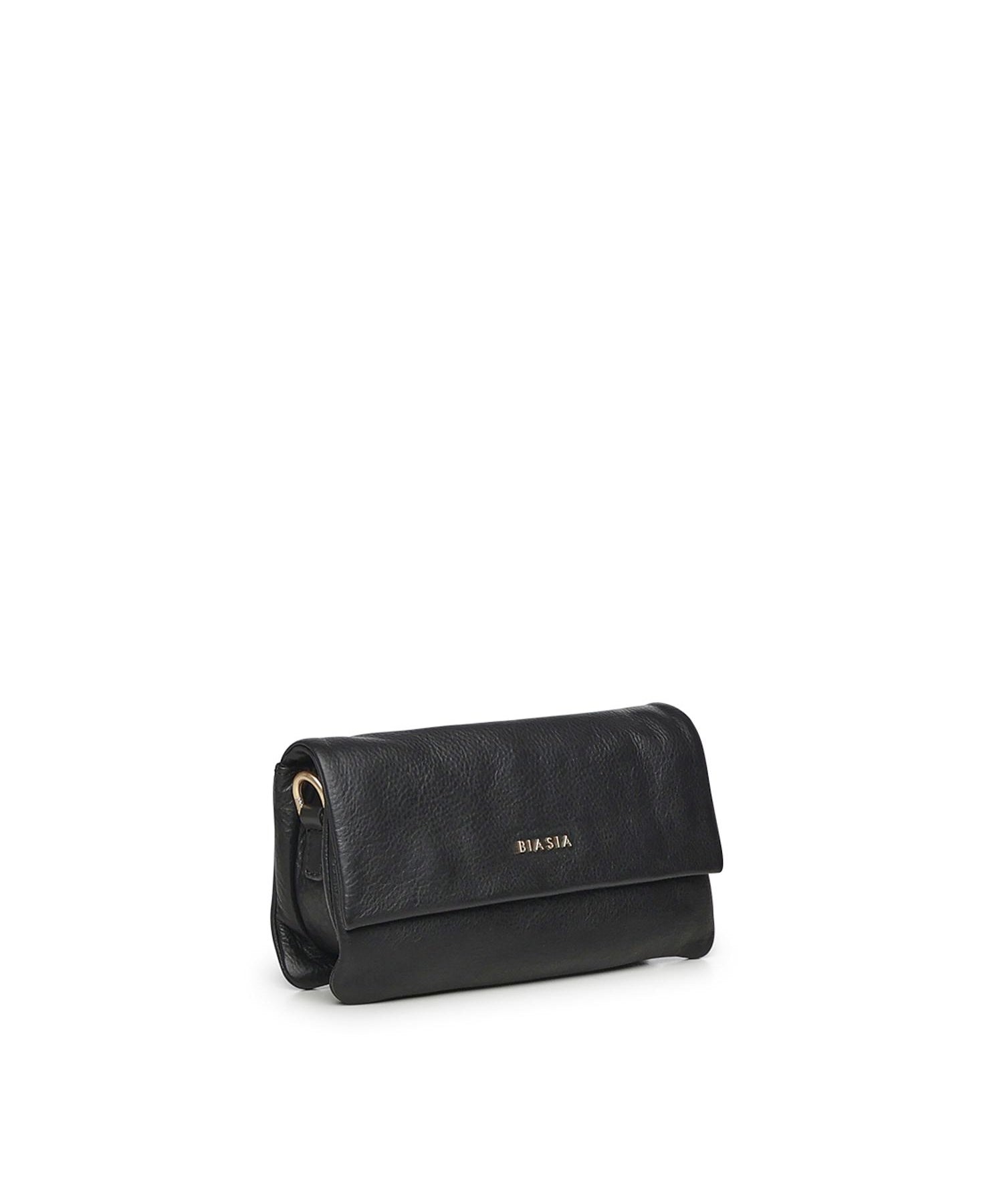 Borsa a tracolla in pelle BIBP9F901 NERO BIASIA 