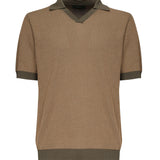 Polo in crêpe di cotone<BR/> 810192 ZN322Z5528 ZANONE 