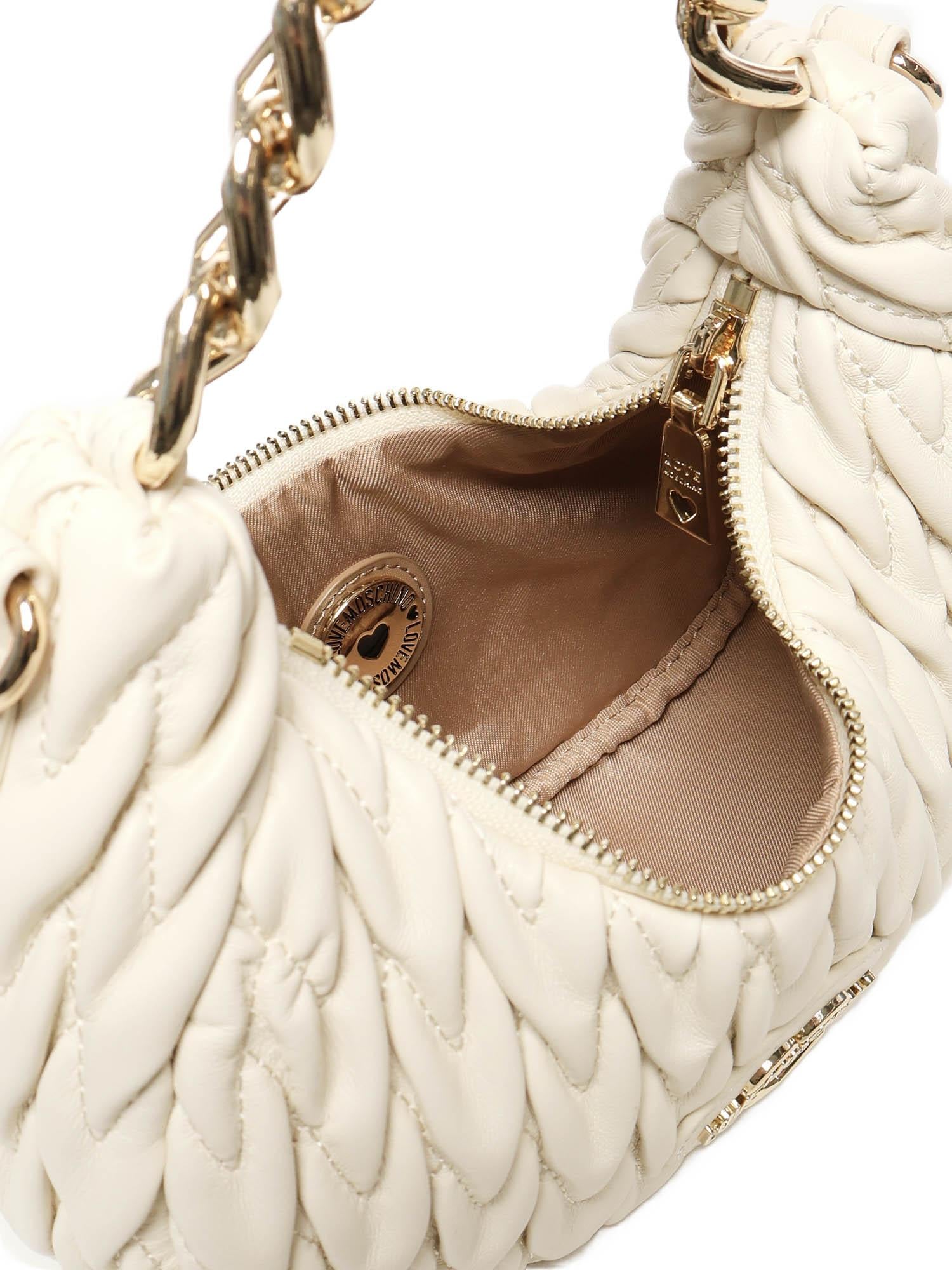 Borsa Quilted con logo JC4014PP1NLH0 110 LOVE MOSCHINO 