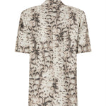Giacca con stampa snake 106879 A3BLCZ9 PINKO 