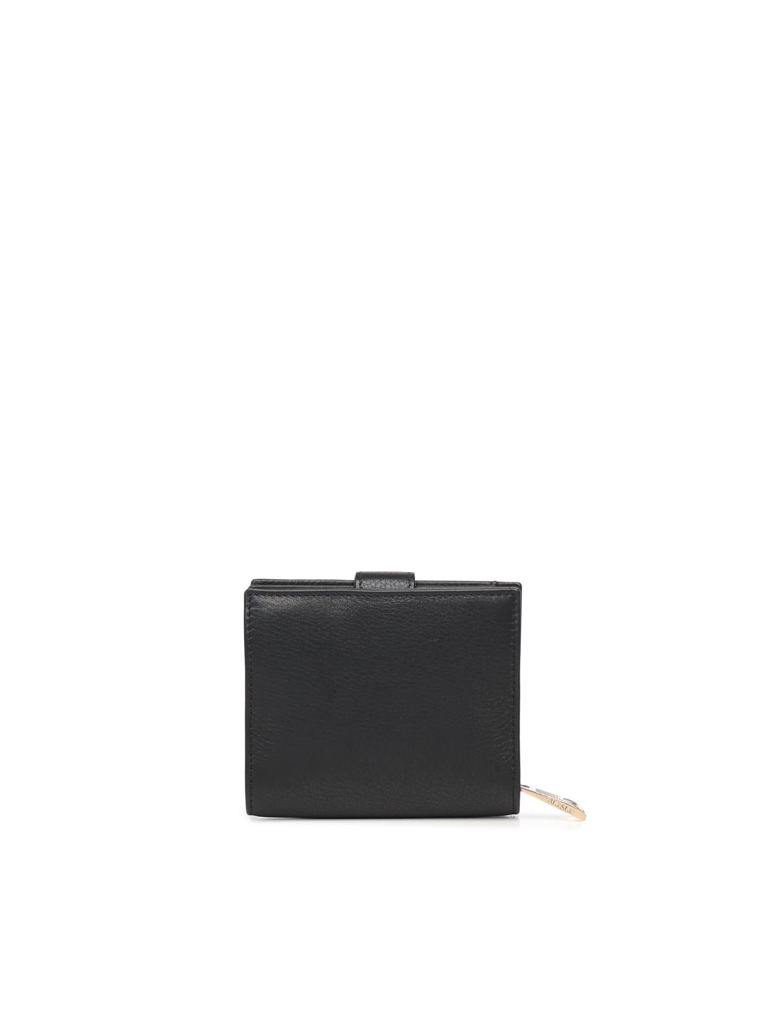 Portafoglio con logo in pelle BIPP9FF215 NERO BIASIA 