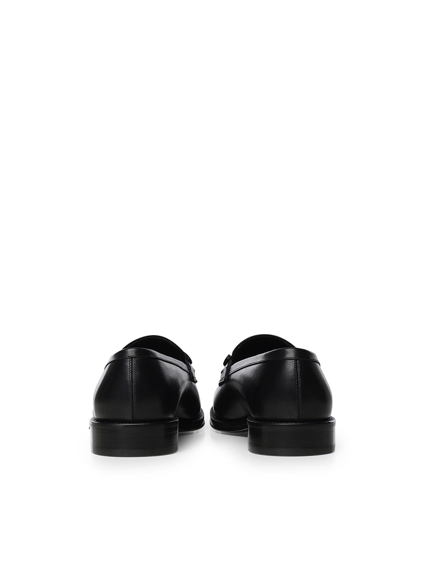 Mocassino ornamento Gancini in pelle 029276 778746003 FERRAGAMO 