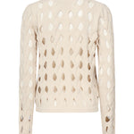 Cardigan in maglia traforata 105191 A2LWC00 PINKO 