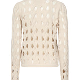 Cardigan in maglia traforata 105191 A2LWC00 PINKO 