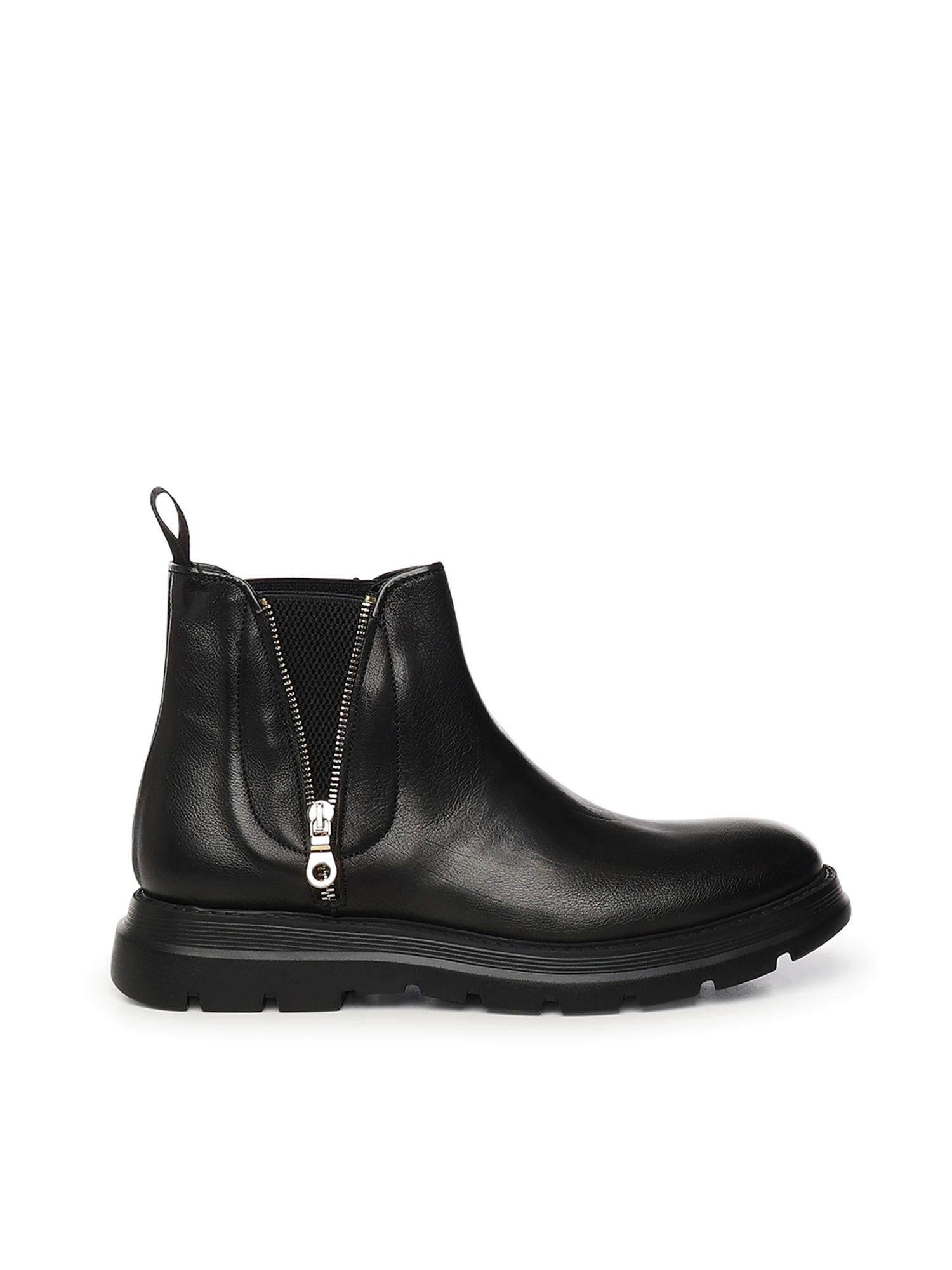 Diamond bufalo ankle boots DIAMOND BUFALONERO GIULIANO GALIANO 