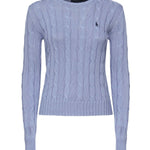 Maglione a trecce con logo 211971869 009 POLO RALPH LAUREN 