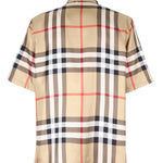 Camicia bowling in twill di seta 8050279 A7028 BURBERRY 