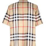 Camicia bowling in twill di seta 8050279 A7028 BURBERRY 