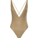 Costume intero in viscosa lamé MC22SP03 BR014RS10BY MISSONI 