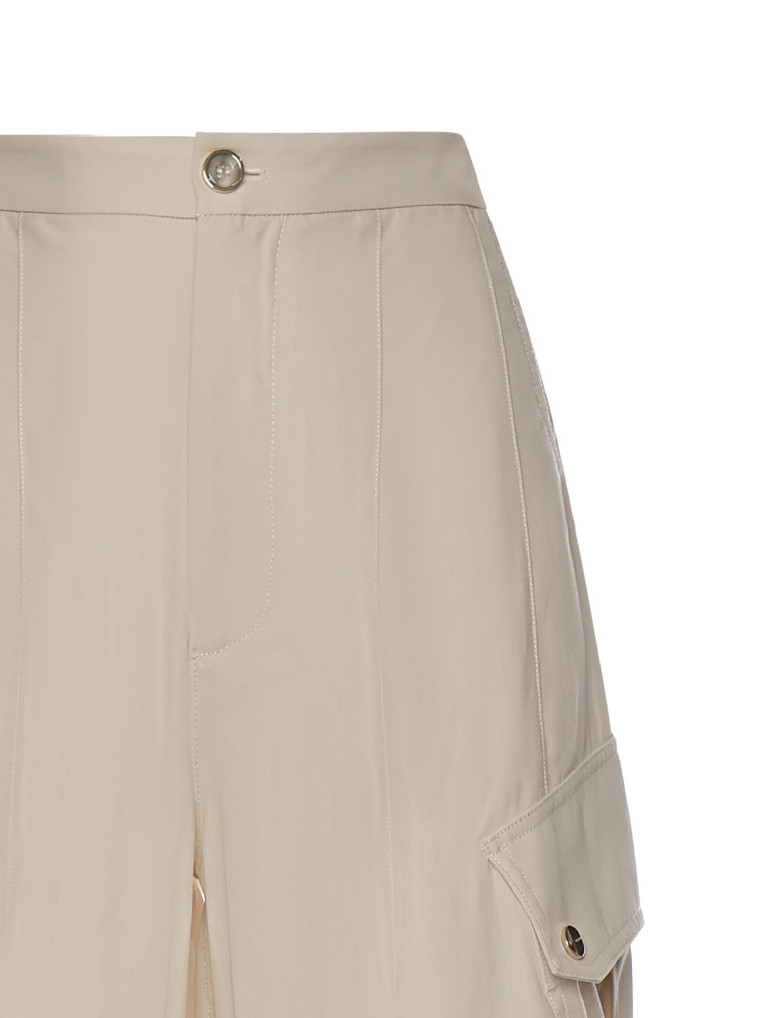 Pantaloni fluidi in cotone 106278 A2ERC03 PINKO 