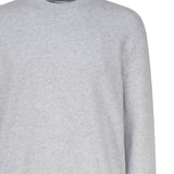 Maglia in cashmere con toppe in pelle intrecciata 772376 V2MM01180 BOTTEGA VENETA 