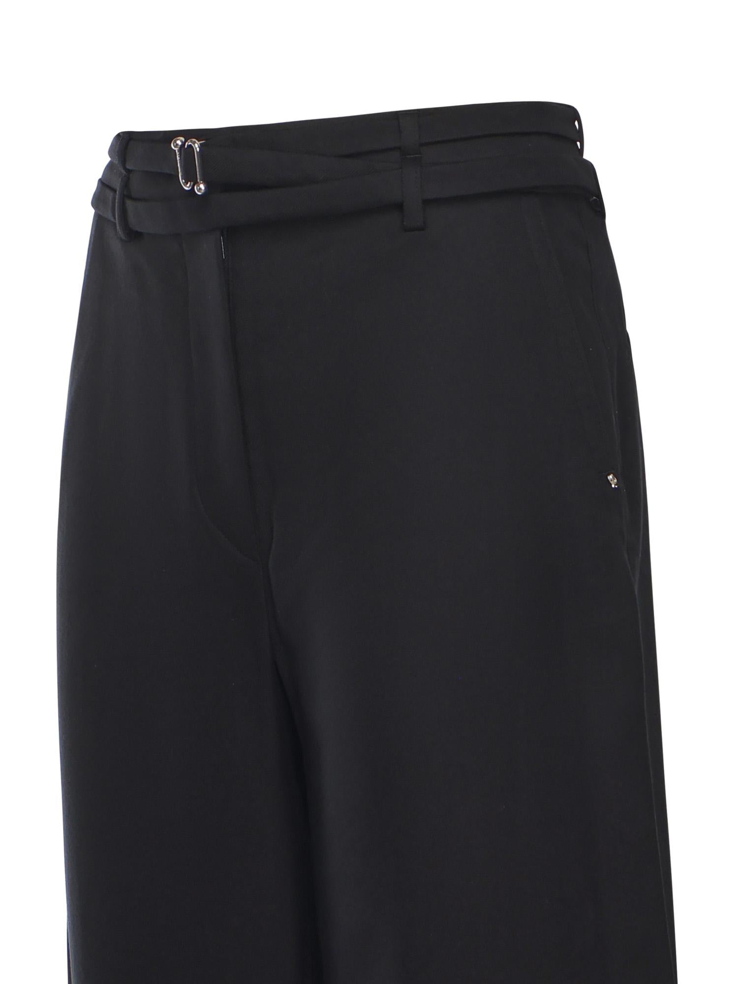 Pantalone dritto con dettaglio in maglia 2522136111600 003 SPORTMAX 